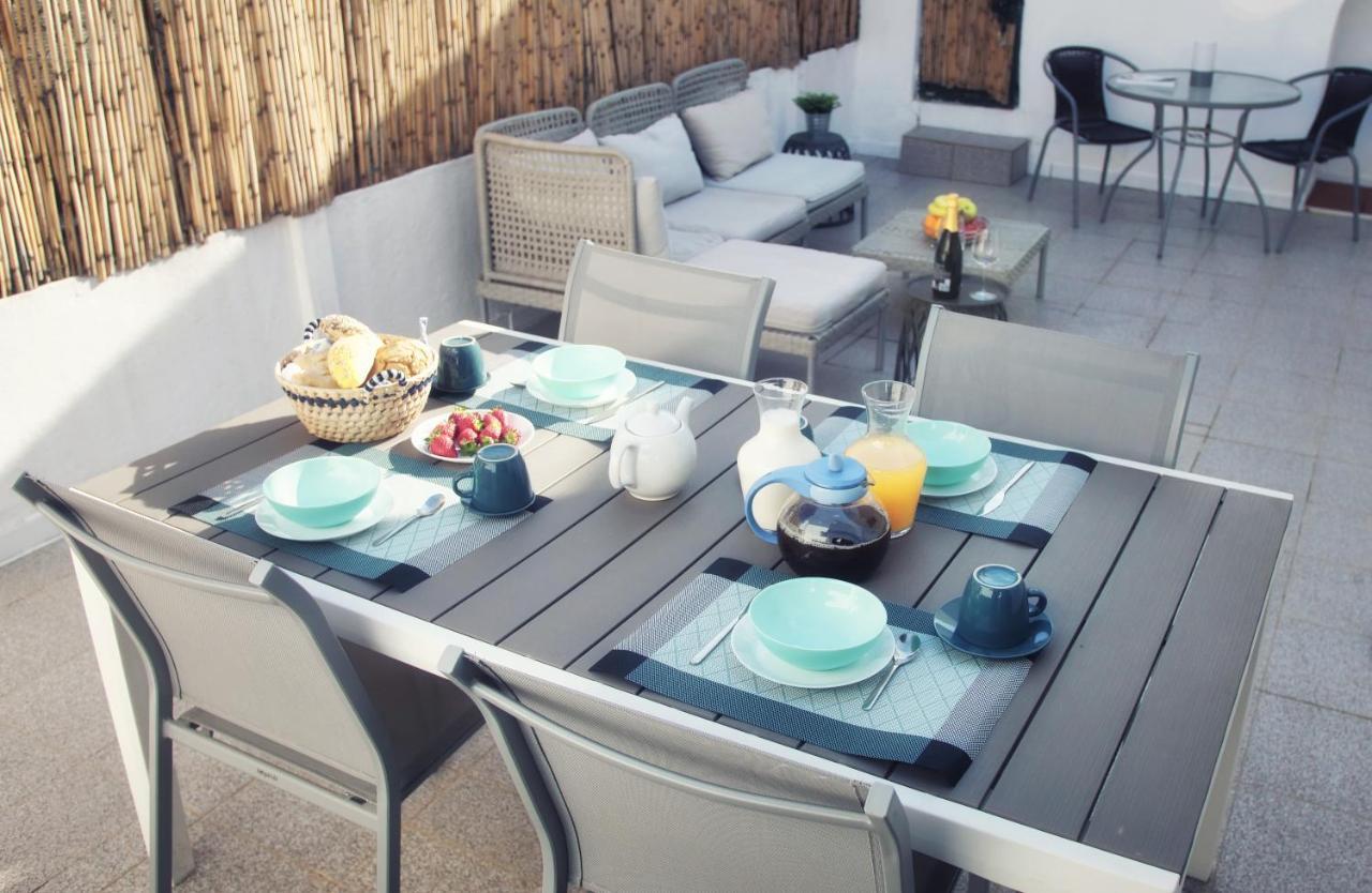 Central Olhao Home - Private Spacious Sunlit Patio Exterior photo